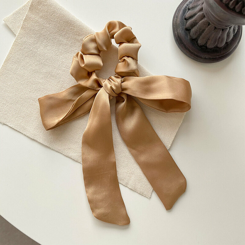Hot trendy hair tie hair accessories (champagne color)