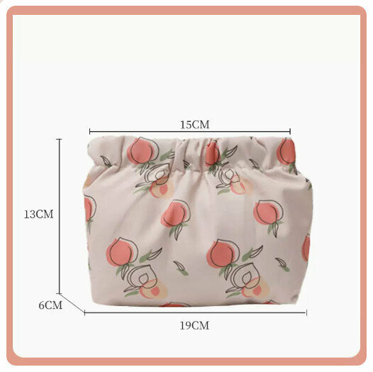 Popular portable cosmetic bag storage bag (Yuanqi Taotao)