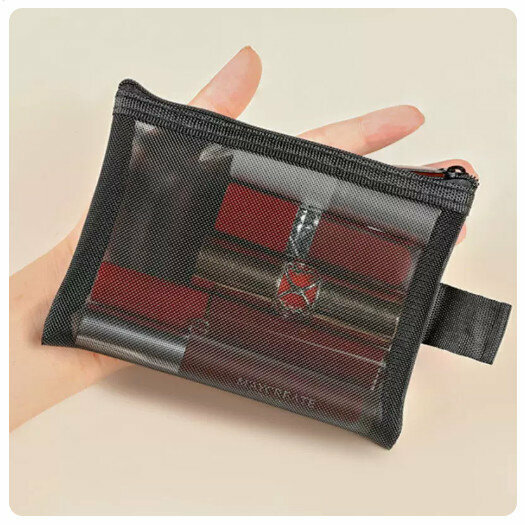 Hotly recommended portable mini cosmetics storage bag (small thickened [top zipper]