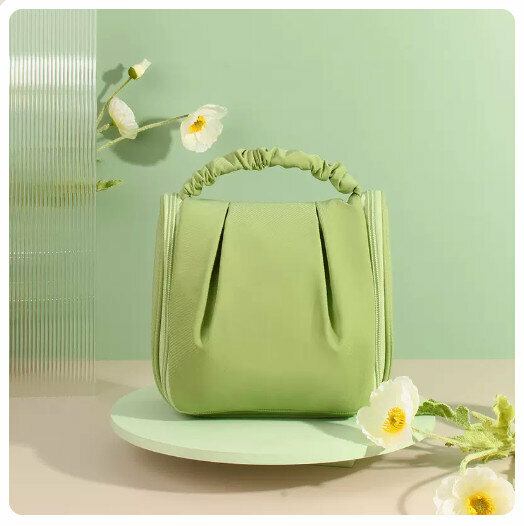 Popular portable travel cosmetics storage bag [fruit green]