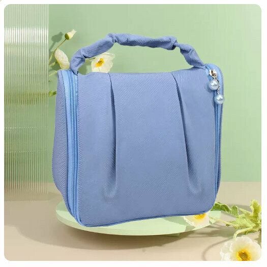 Hot recommended portable travel cosmetics storage bag [blue]
