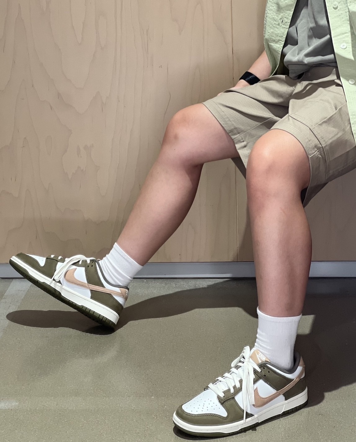 預購 Nike Dunk Low Medium Olive 橄欖綠粉