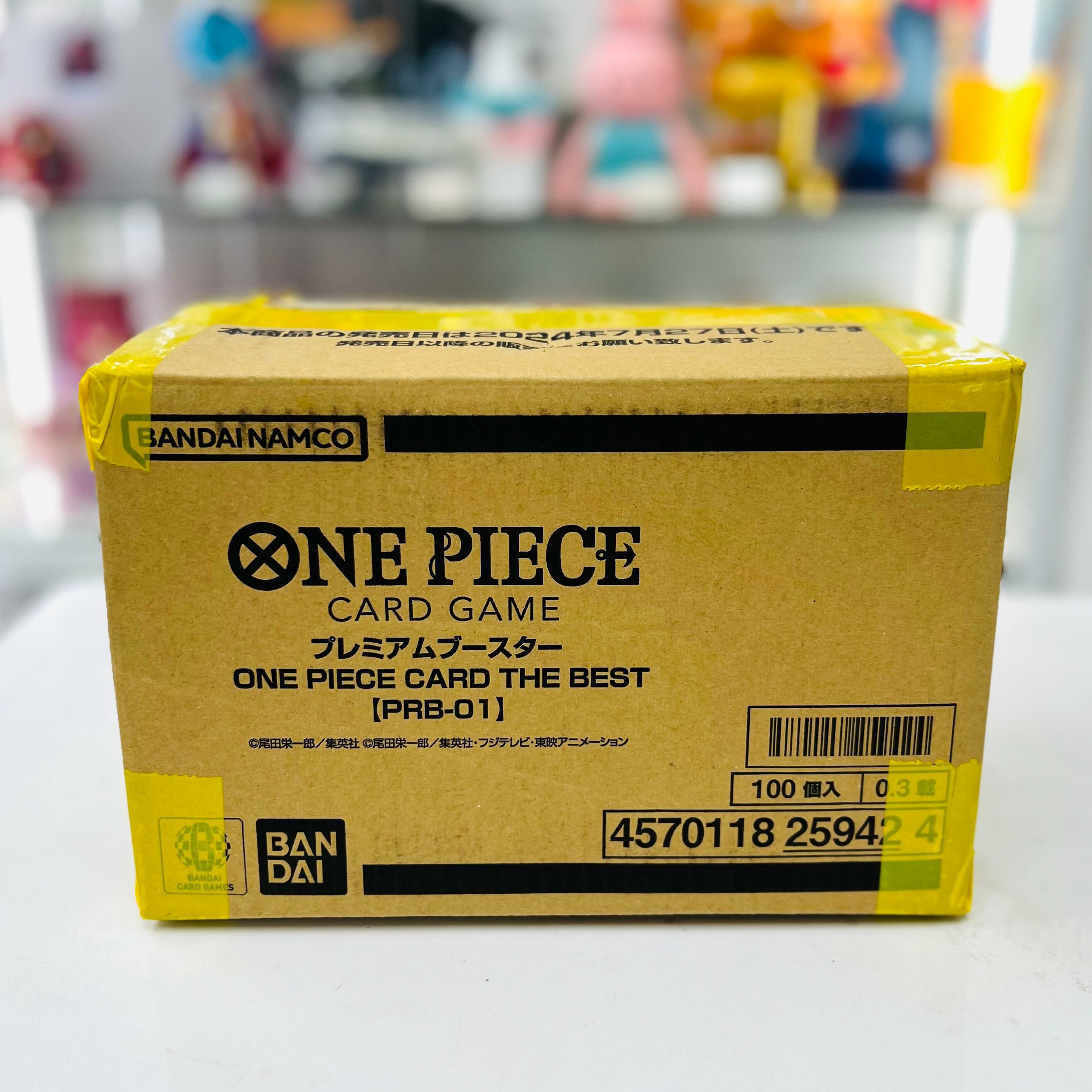 PRB-01 One Piece Card Game The Best (JAPANESE VER.) Sealed Case