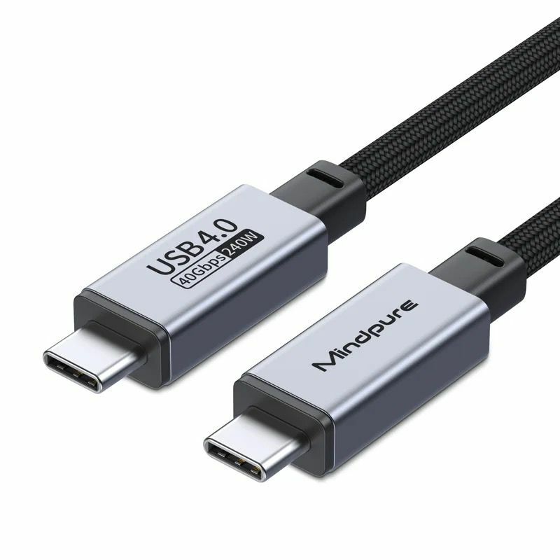 Mindpure USB4.0 C to C 線 40GB 240W (50cm - 1.5m)