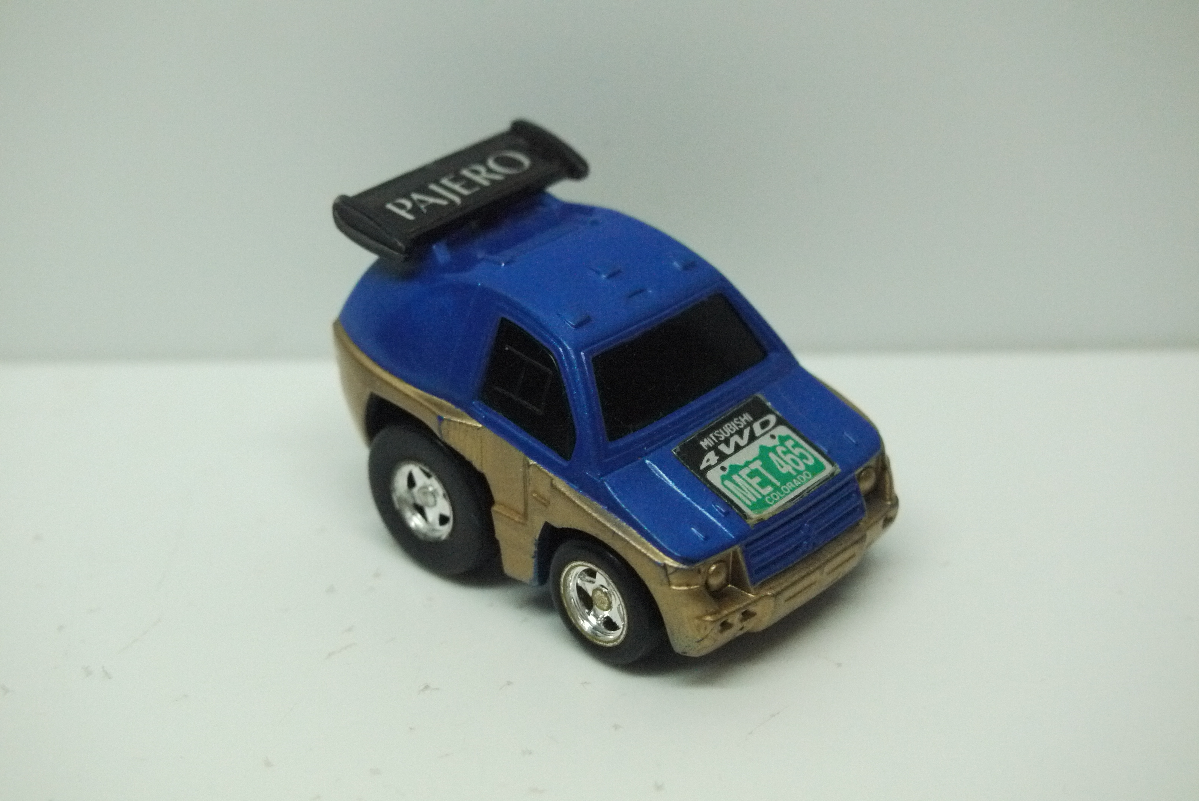 Choro Q Mitsubishi Pajero Blue Loose