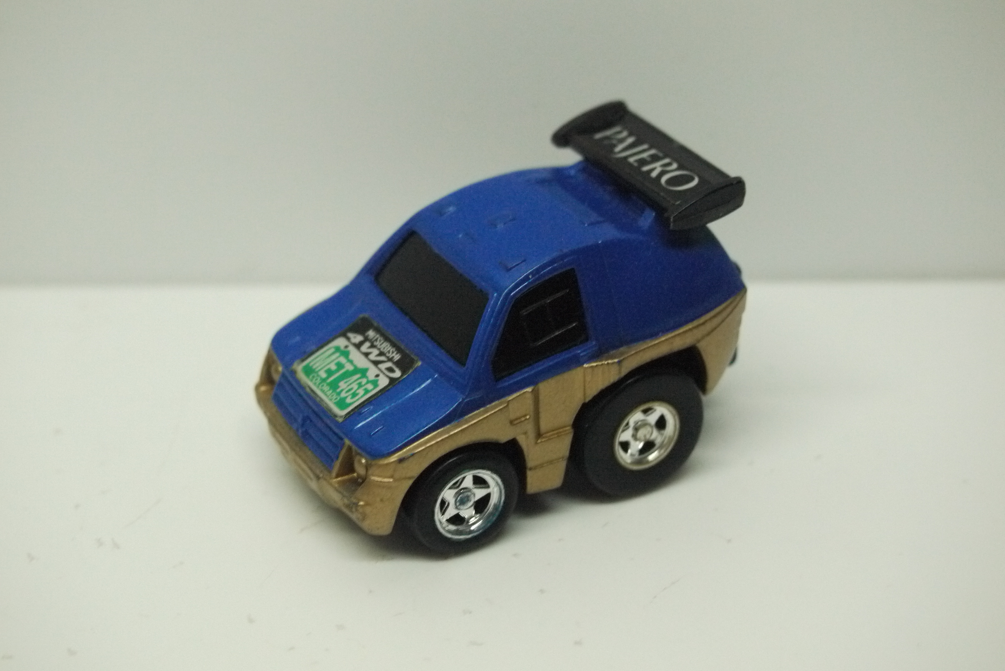 Choro Q Mitsubishi Pajero Blue Loose