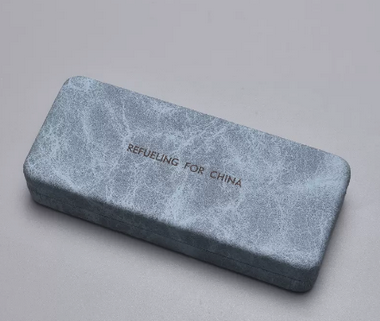 Hot recommended storage glasses case (specification: haze blue [comes with lens cloth])