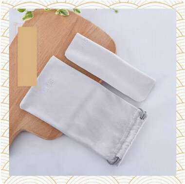 Hot recommended glasses storage bag protective cover (specification: [grey] 2-piece set)