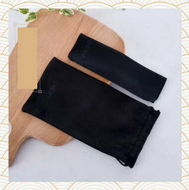 Hotly recommended glasses storage bag protective cover (specification: [black] 2-piece set)