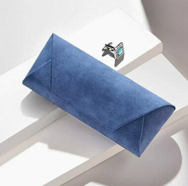 Hot recommended glasses bag storage box (specification: sea blue)
