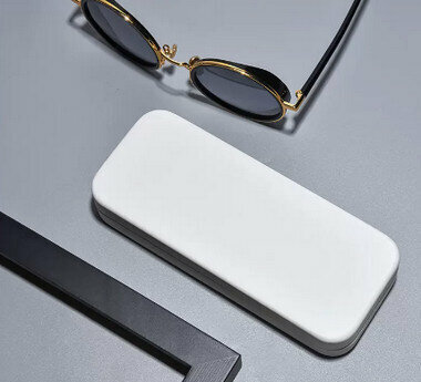 Hot recommended glasses case (specifications: ultra-thin model - white [single lens case])