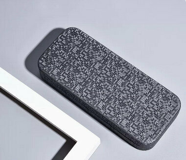 Hot recommended glasses case (specifications: pixel style - dark gray [single lens case])