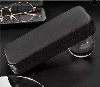 Hot recommended glasses case (specification: cool black [free cleaner + glasses cloth])