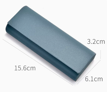 Popular glasses case storage box (specification: haze blue)