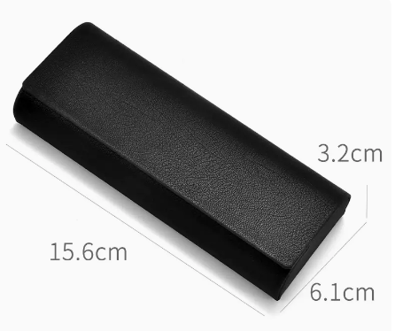 Popular glasses case storage box (specification: black)