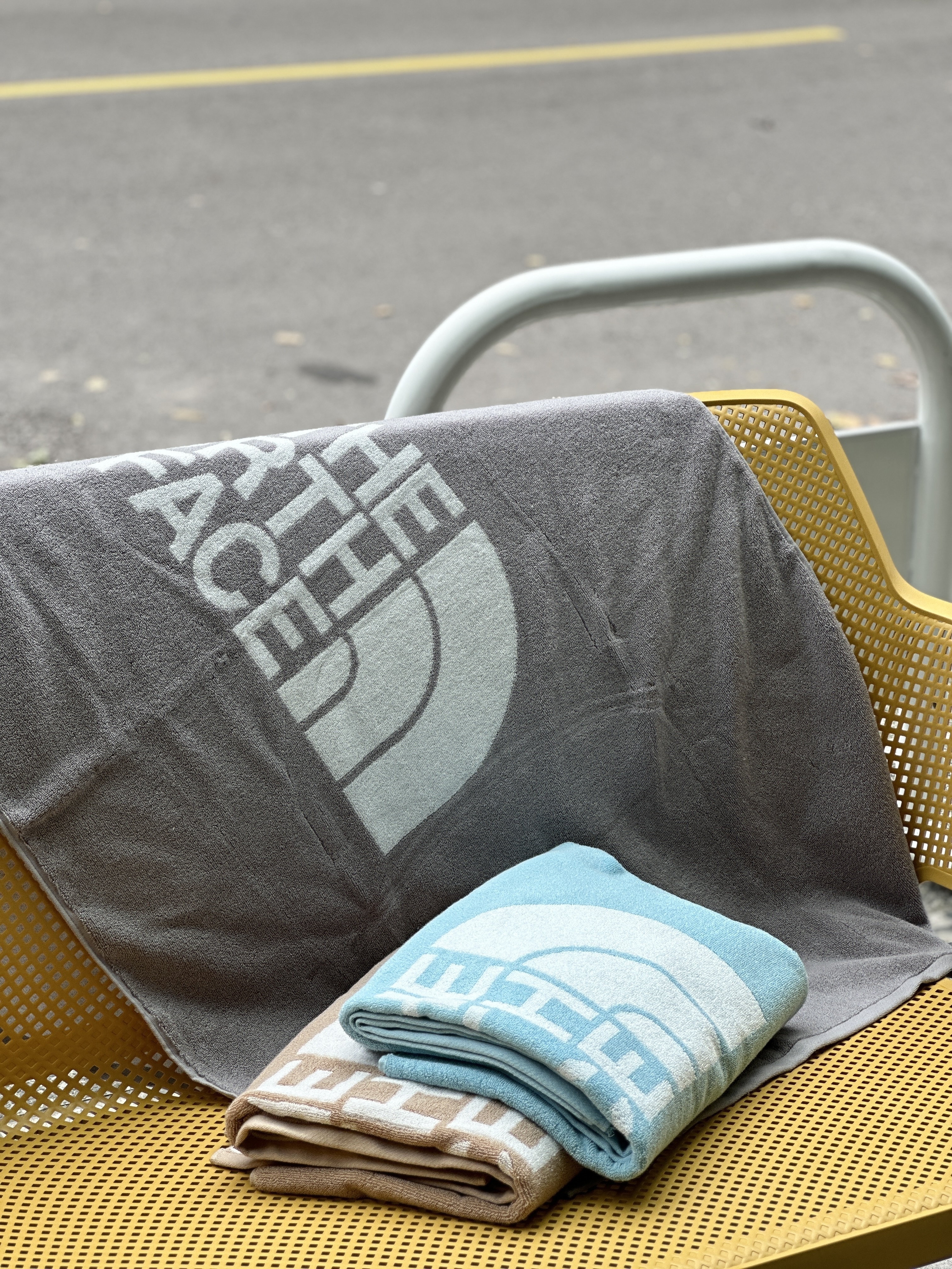 【現貨】The North Face 韓國 北臉 沙灘巾 海灘巾 浴巾 雙面可用 限量🔥 NG5AQ02