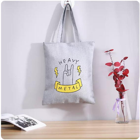 New fresh and artistic small square bag (grey finger)