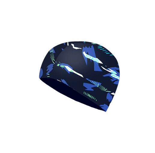 New men's spandex swimming cap (70262 black)