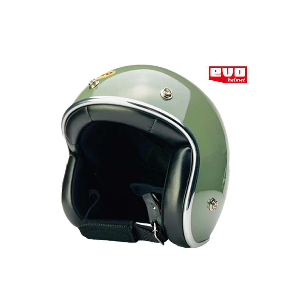 EVO 精裝銀邊 復古帽 乳綠