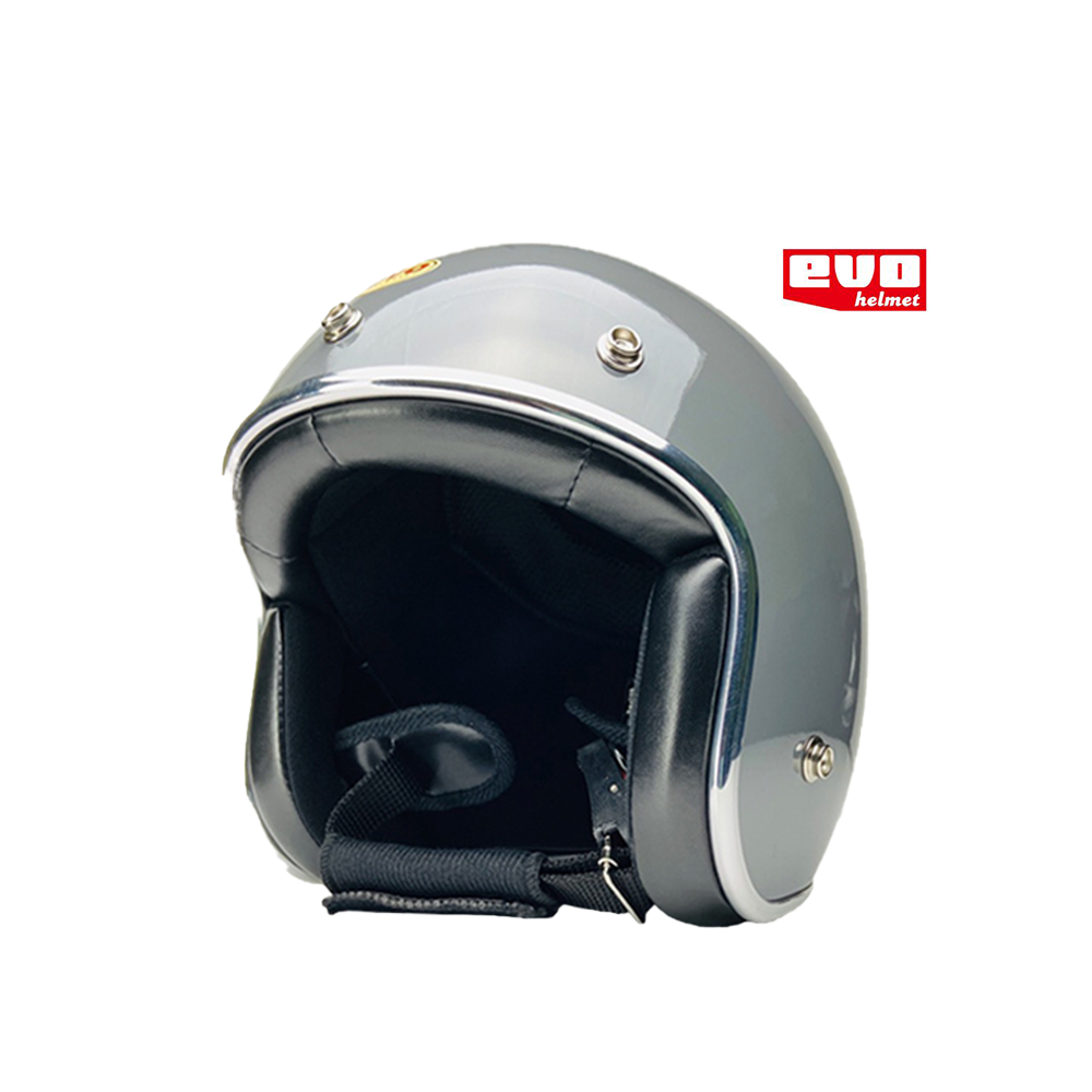 EVO 精裝銀邊 復古帽 水泥灰