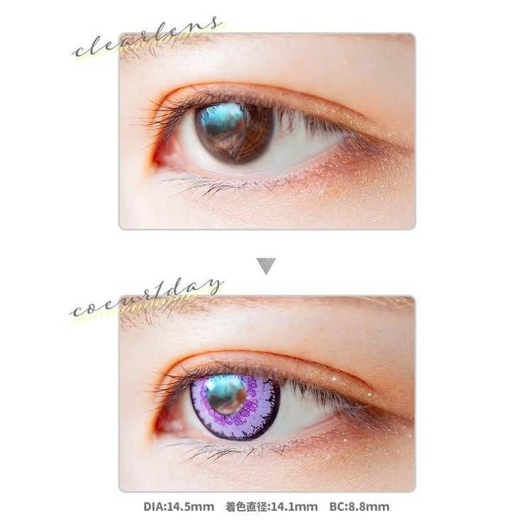 [日拋] Etia coeur 1 Day Blueberry 日拋隱形眼鏡｜每盒6片