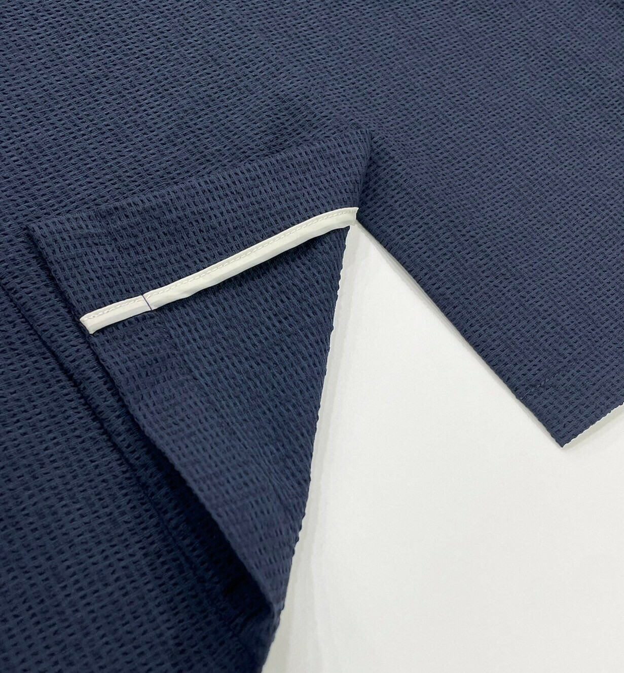 夏天海軍藍無內襯西裝外套 8