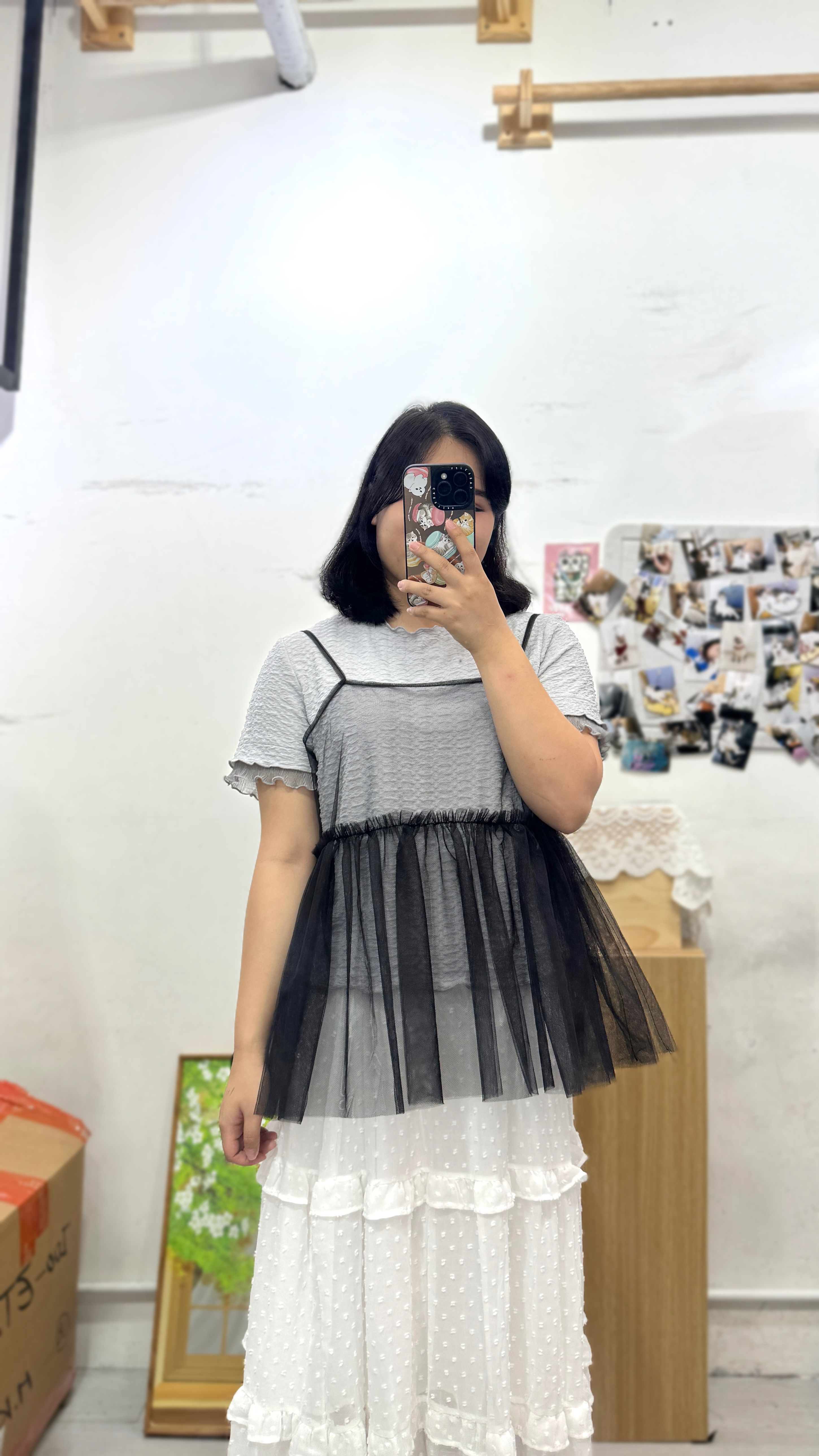 仙氣～網紗ruffle外搭🧚🏻‍♀️