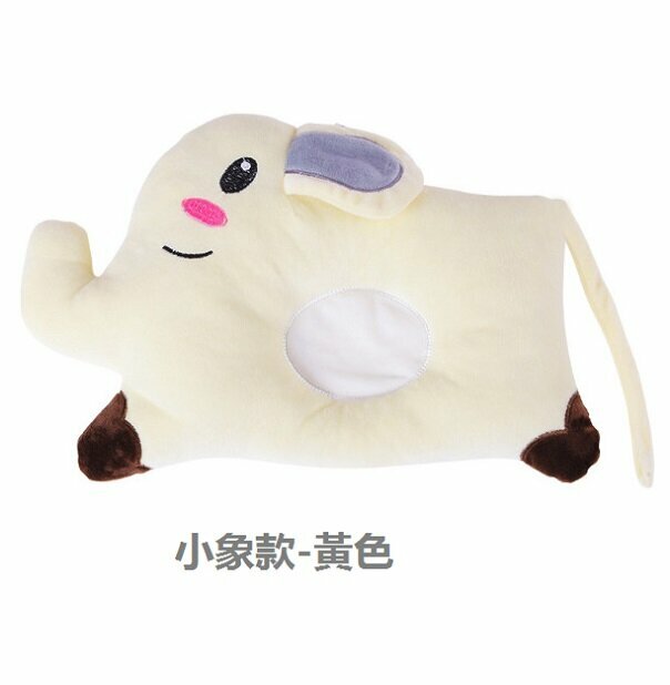 Hot recommended baby pillow cartoon baby shaped pillow (yellow elephant) (size: 26cm*32cm)