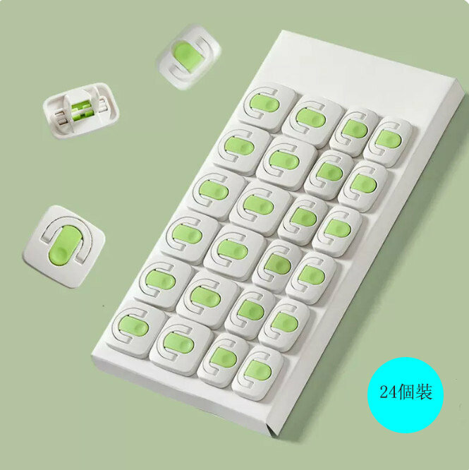 Hot Recommended [24-Pack] Plug Protective Plug (White and Green, 12 Two-Plug + 12 Three-Plug)