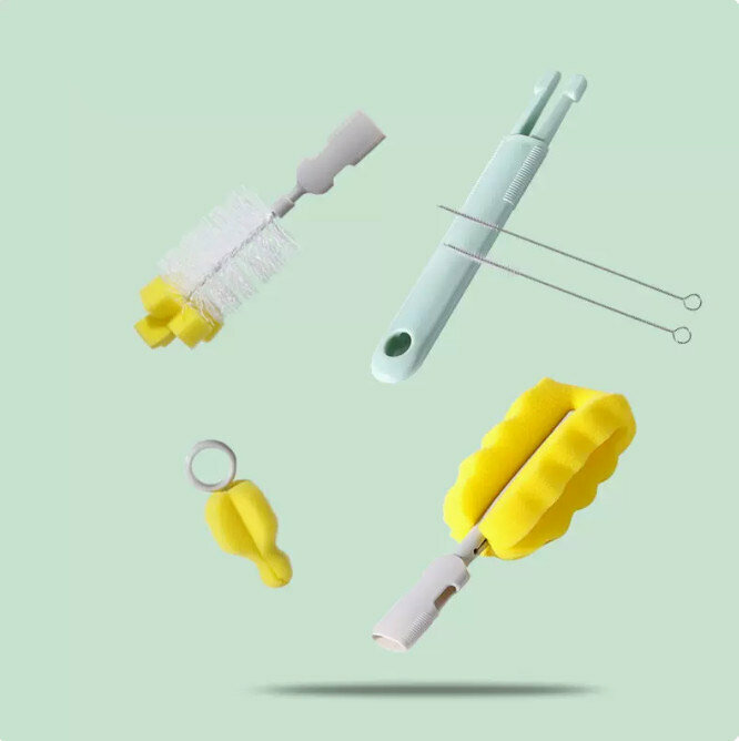 熱推奶瓶刷(清新綠)