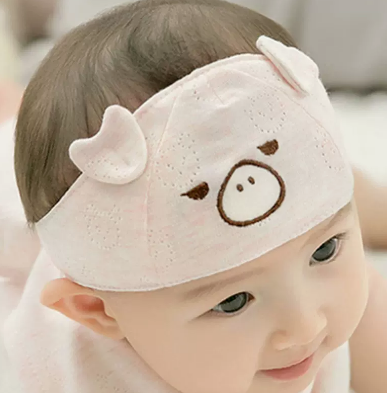 Hot selling baby summer thin topless door hat (01 piggy pink) (size: one size fits all (suitable for head size 36-44cm) (applicable age: 0-8 months)