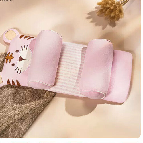 Popular baby pillow buckwheat shaped pillow (auspicious tiger powder [for 0-3 years old])