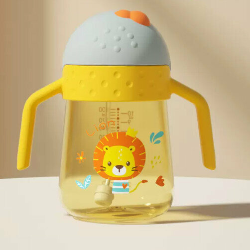 爆款嬰兒喝奶水杯奶瓶（克洛黃【300ml】）