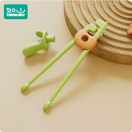 New Dinosaur Tiger Mouth Chopsticks (Little Deer Learning Chopsticks - Cady Green)