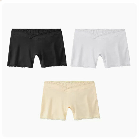 熱賣（3條）中晚期抗菌孕產婦打底褲內褲【黑色+淺灰+淺杏】（尺碼：M-2XL碼）(下單後請聯絡客服確認發貨尺碼)