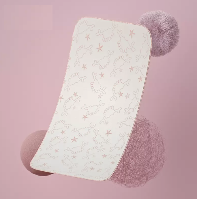 Hot selling baby ice silk mat (antibacterial and anti-mite [mat] crab) 120cm×65cm