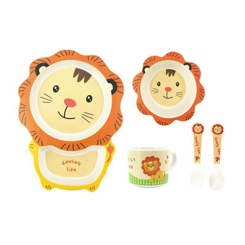 Popular baby meal bowl set (042 Lion)