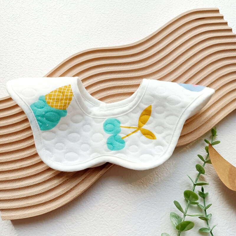 New baby cotton saliva wipes (Guoguo 1 pack, waterproof model)