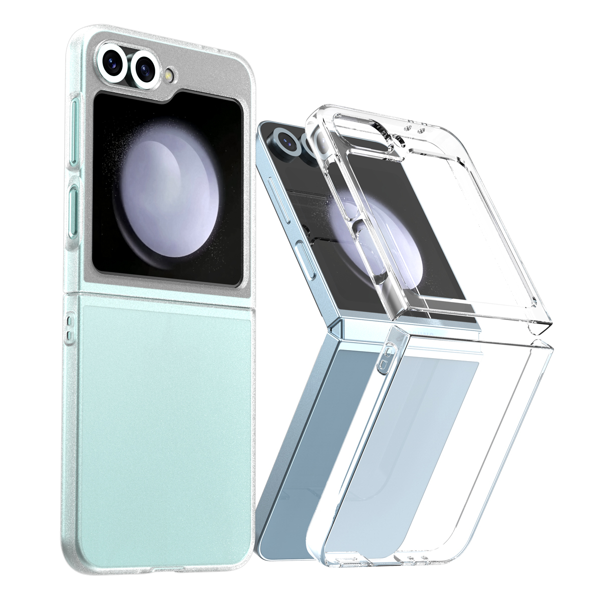 araree Nukin Crystal Clear Case- Galaxy Z Flip 6 | 韓國製造 香港行貨