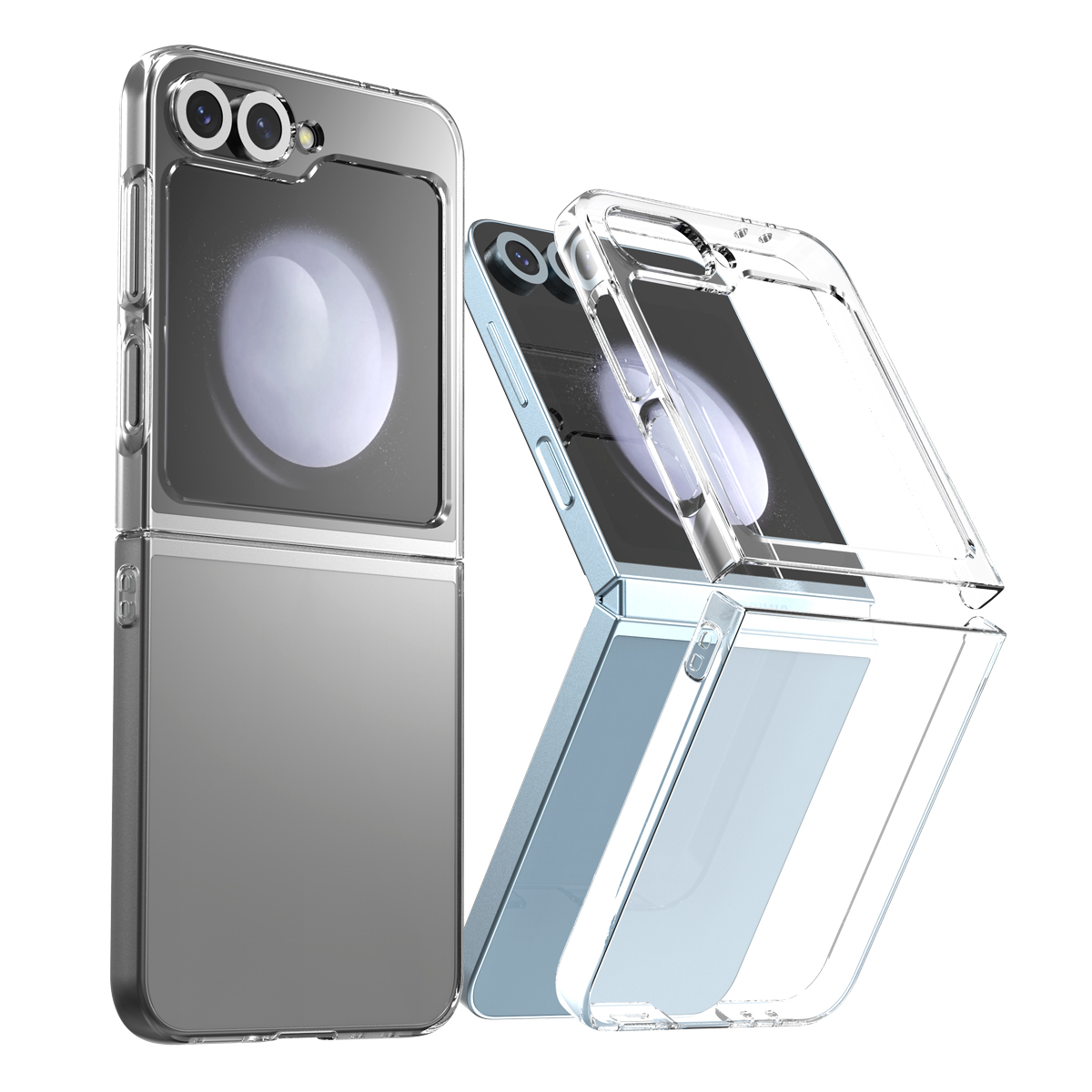 araree Nukin Crystal Clear Case- Galaxy Z Flip 6 | 韓國製造 香港行貨