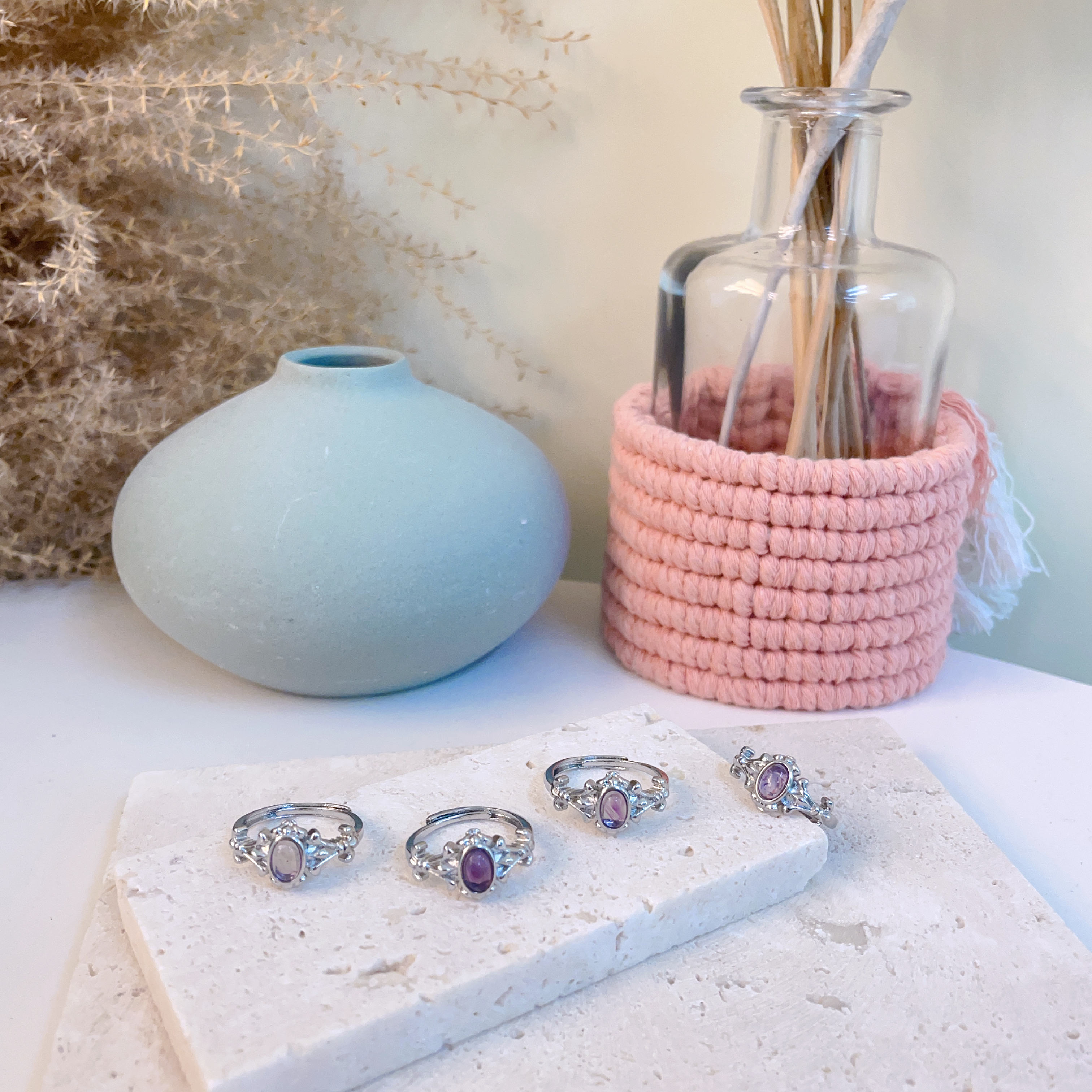 E214 紫超七戒指