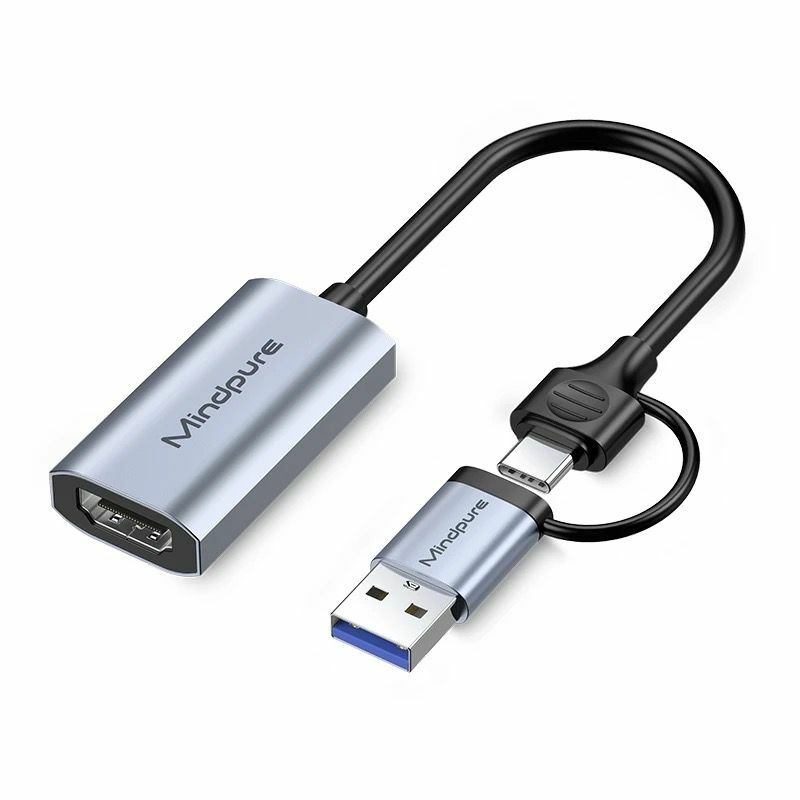 Mindpure USB/Type-C HDMI 視訊採集卡
