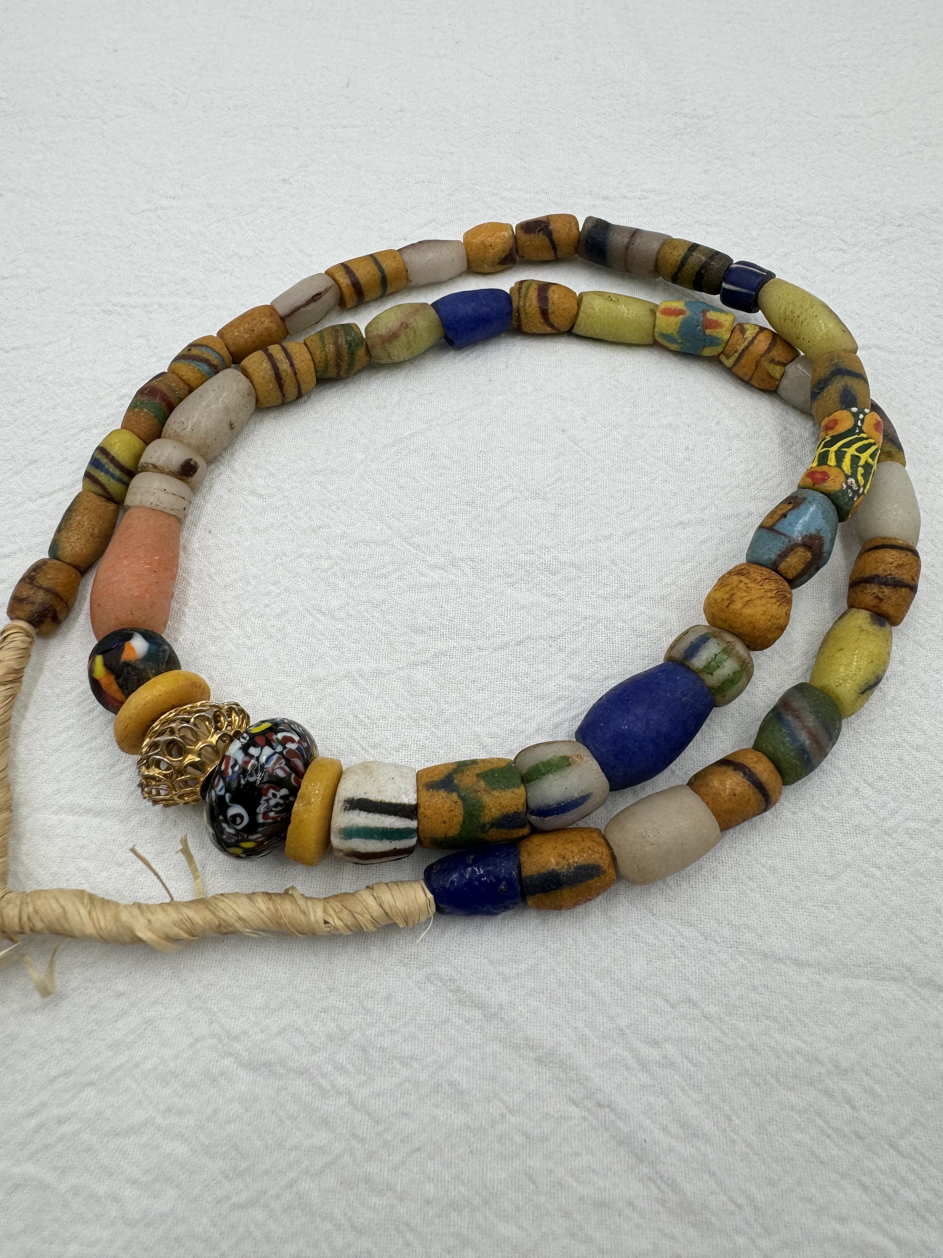 No.10綜合花沙珠71cm51顆