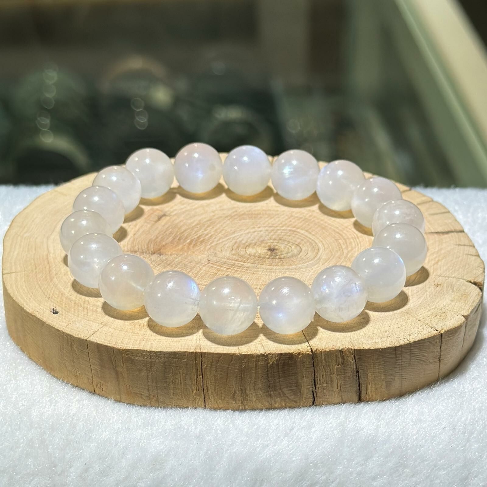 月亮石手串 11.5 mm +/-