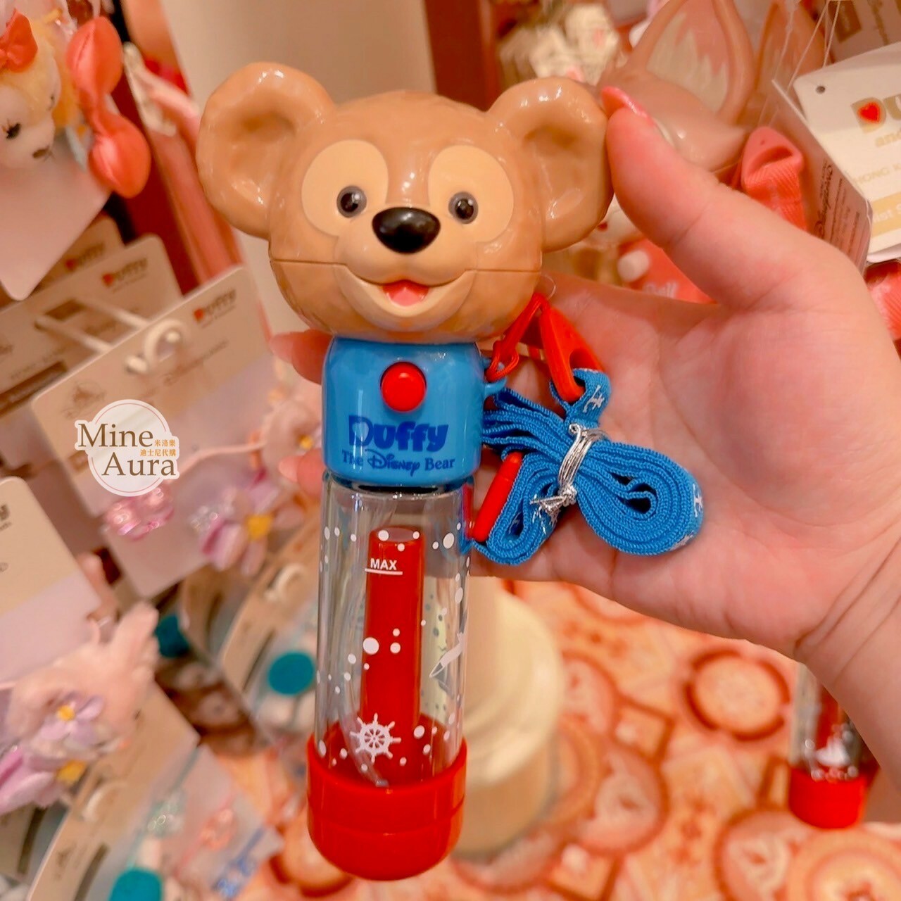 達菲 Duffy 大頭造型 降溫 消暑 噴霧器 -香港迪士尼樂園