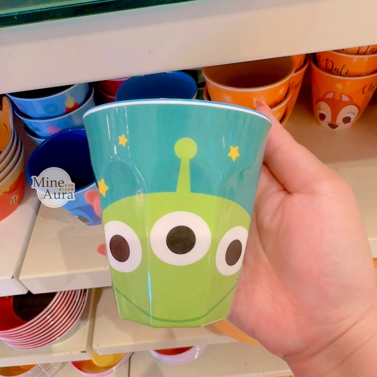 三眼怪 Alien 大頭 圖案 水杯 玩具總動員 Toy Story -香港迪士尼樂園