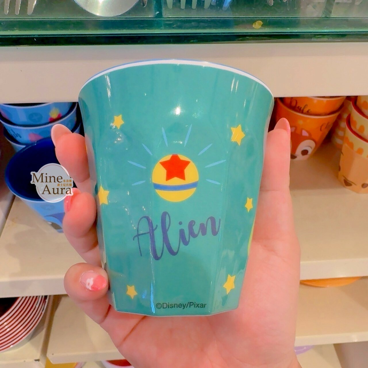 三眼怪 Alien 大頭 圖案 水杯 玩具總動員 Toy Story -香港迪士尼樂園