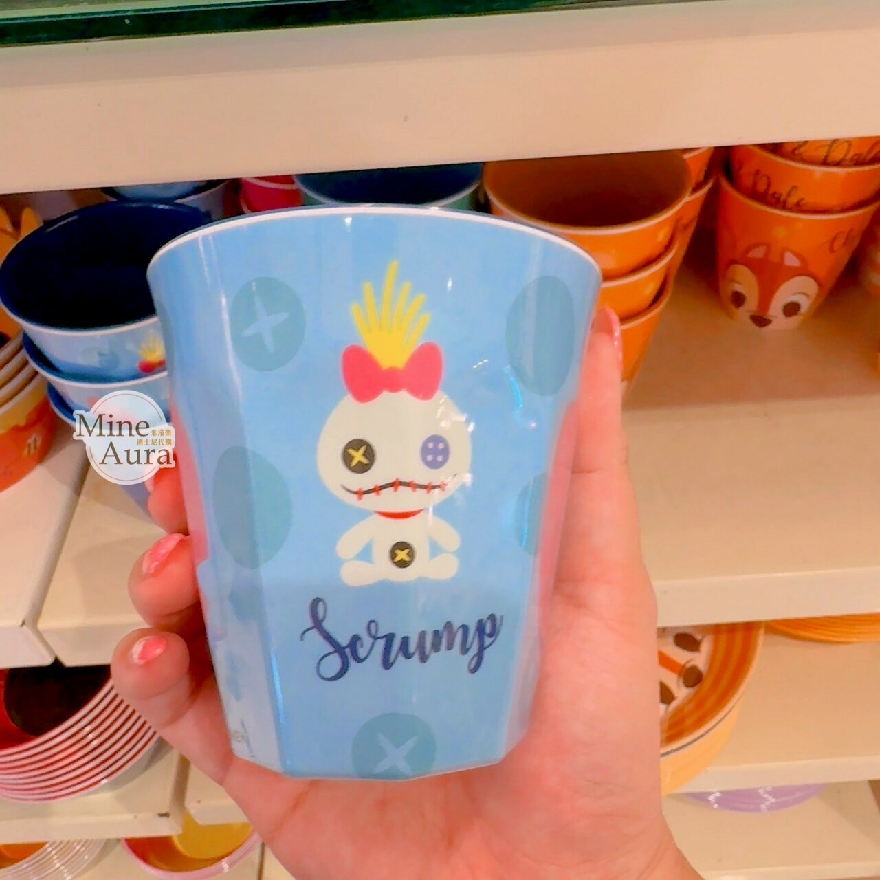 史迪奇 Stitch 大頭 圖案 水杯 星際寶貝 Lilo & Stitch -香港迪士尼樂園