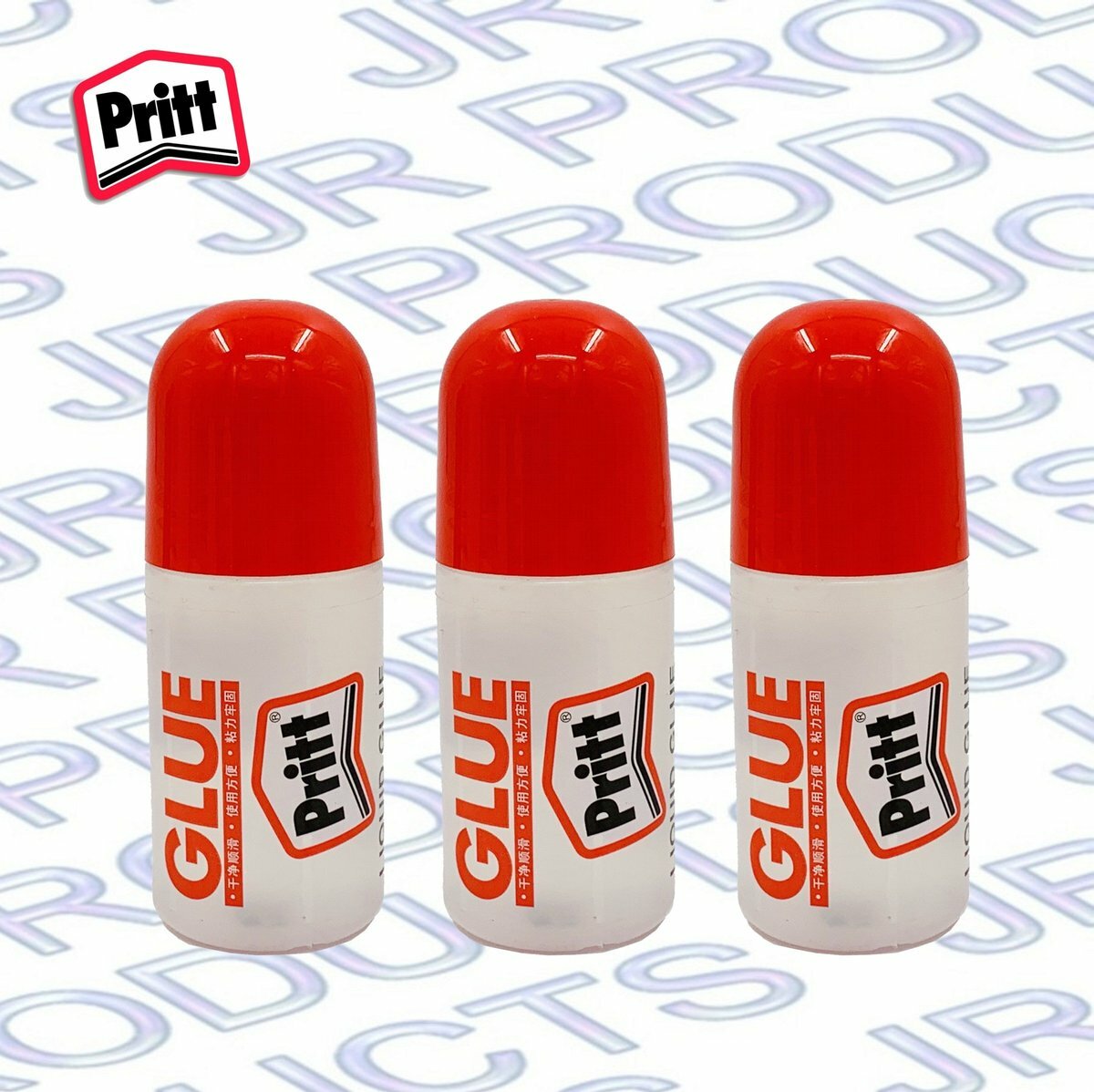 Pritt - 德國百特 迷你透明膠水 (32毫升) x 3支《香港行貨》PKA3D-B