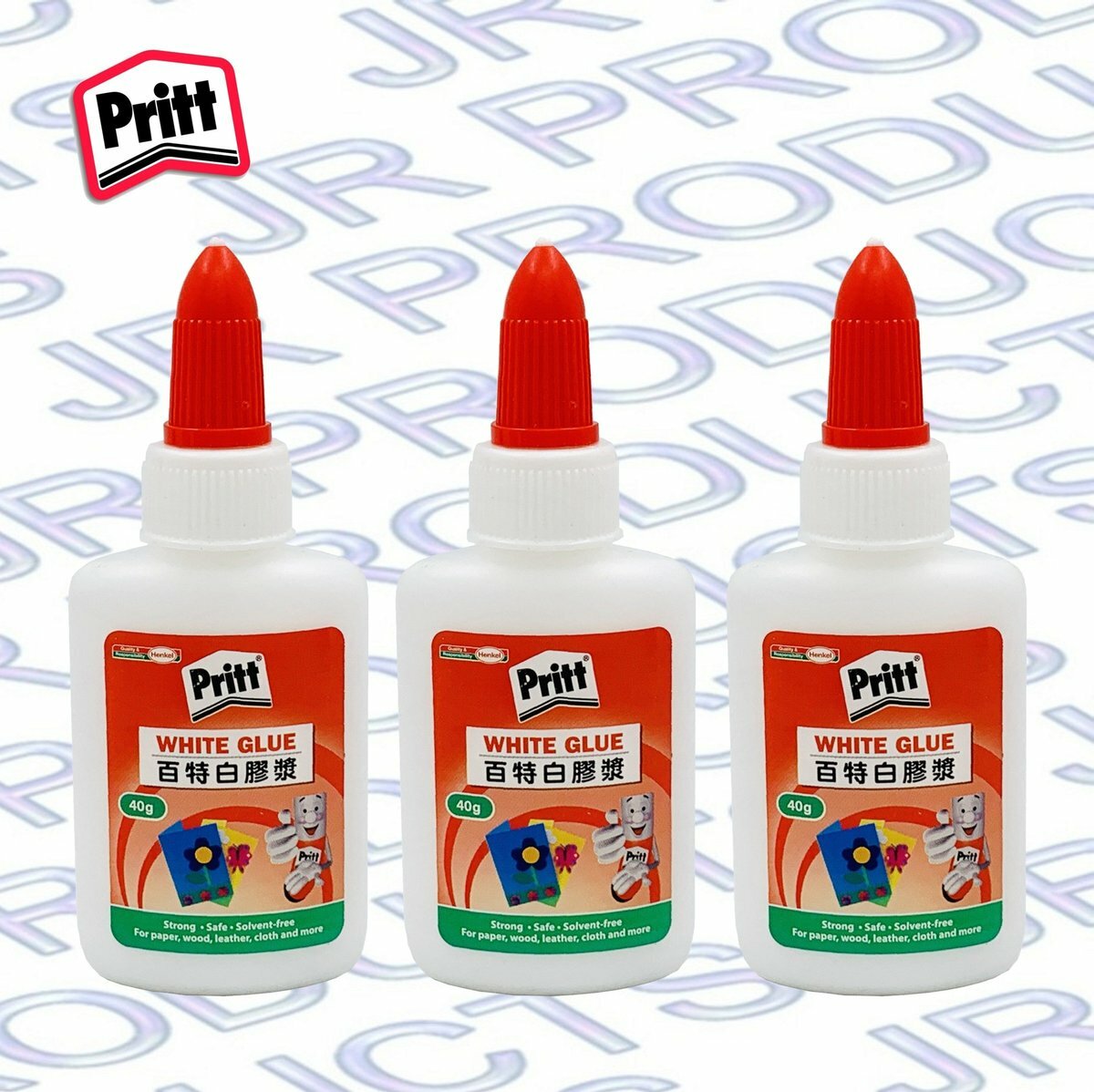 Pritt - 德國百特白膠漿 (40克) x 3 支《香港行貨》PKAW4